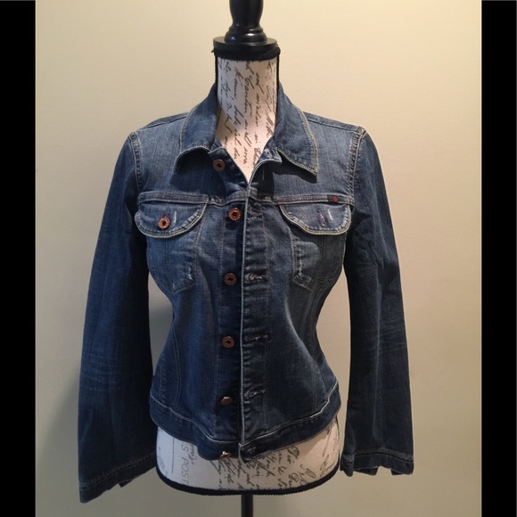 Ag jean jacket size m - Picture 2 of 6